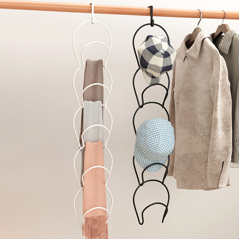 Hat Storage and Organization Tool, Dormitory Wardrobe Door Hat Clip, Coat and Hat Hook, Bag Storage Rack, Multi-Layer Wall-Mounted Hat Storage and Organization Tool, Dormitory Wardrobe Door Hat Clip, Coat and Hat Hook, Bag Storage Rack, Multi-Layer Wall-Mounted
