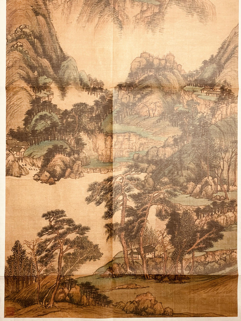 Chinese painting Beijing Palace Museum “Snow Over Trees and