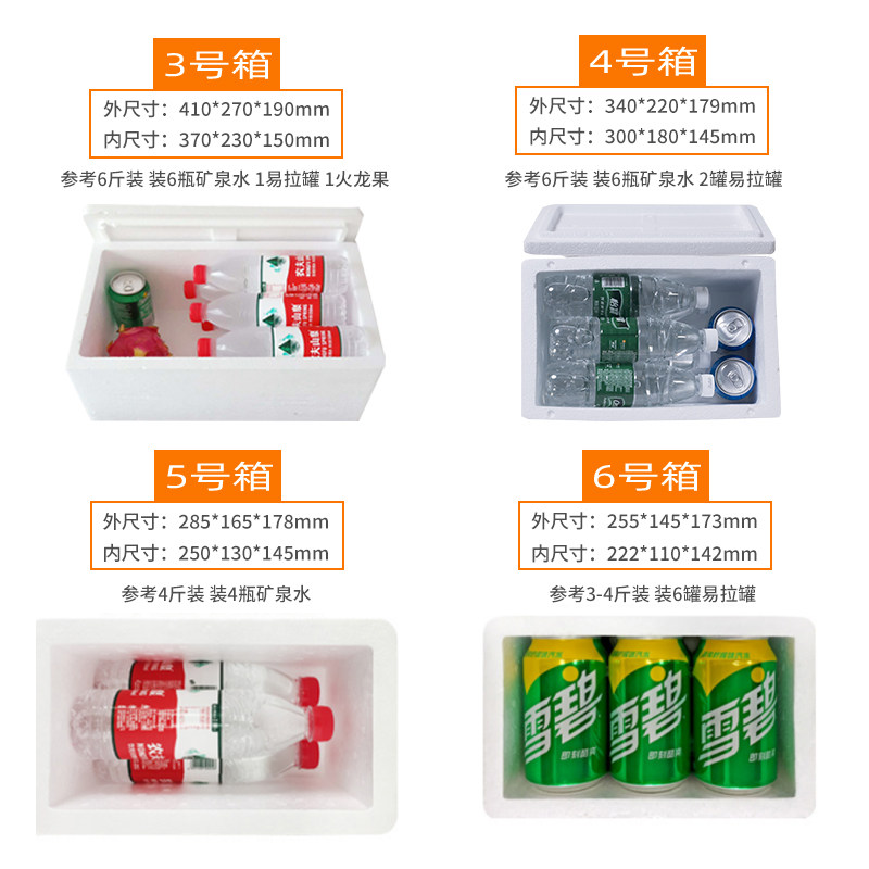 保温泡沫箱快递专用生鲜水果冷藏保鲜箱，345678号盒子批发，守护新鲜的秘密武器！-泡沫箱-淘宝百科网