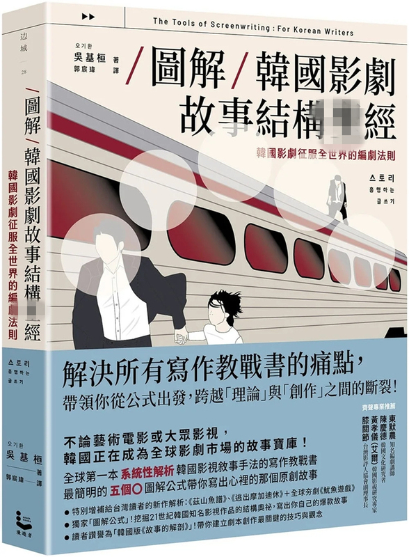Pre-Sale [Illustrated] the Structure of Korean Film and Drama Stories: the Screenwriting Rules That Conquered the World for Korean Films and Dramas 22 Wu Ji-Hwan Wanderer Culture Imported Original Edition