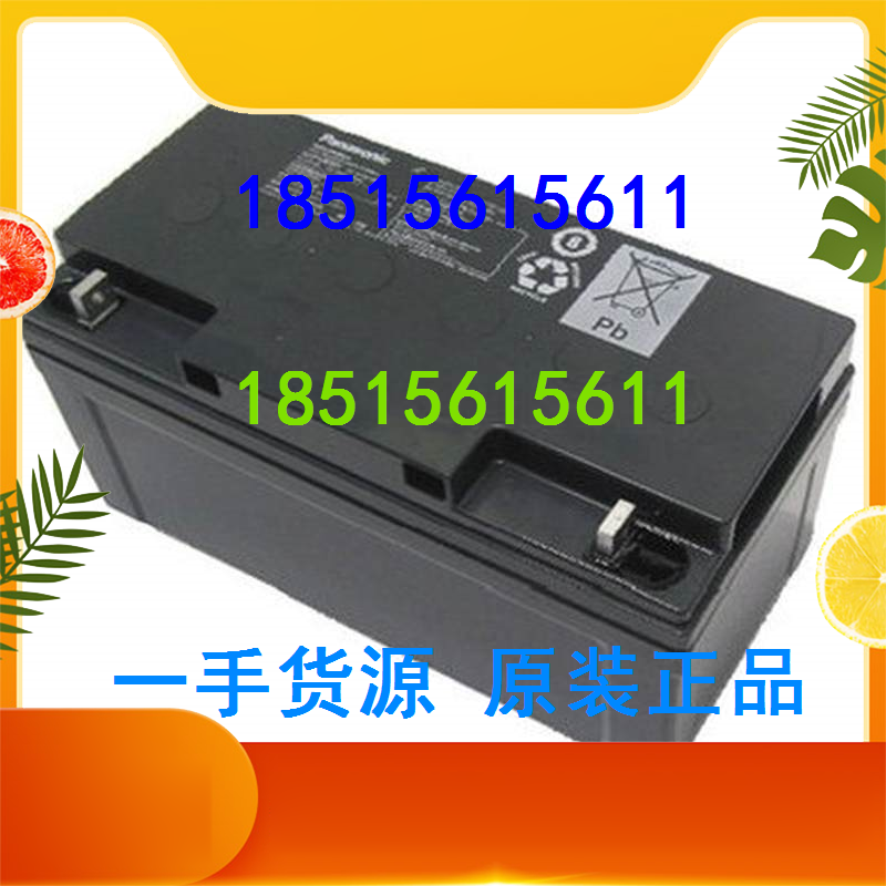 Panasonic battery LC-P1265ST 12V65AH suitable for UPS power supply for medical equipment