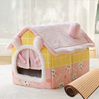 Милая штора, домик, коврик