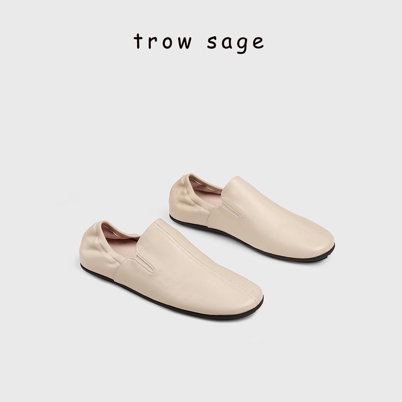 Trowsage Travels Freely on His Own ▏ Sheepskin Retro Slip-On Loafers, Comfortable Slip-On Penny Shoes for Women, Trendy Trowsage Travels Freely on His Own ▏ Sheepskin Retro Slip-On Loafers, Comfortable Slip-On Penny Shoes for Women, Trendy