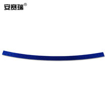 Ansery helmet warning reflective stickers night electric motorcycle reflective tape blue 1cm*26m10 pieces