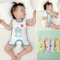 Детское летнее тонкое хлопковое дудоу для новорожденных, бандаж пупочный подходит для мужчин и женщин для девочек, жилет