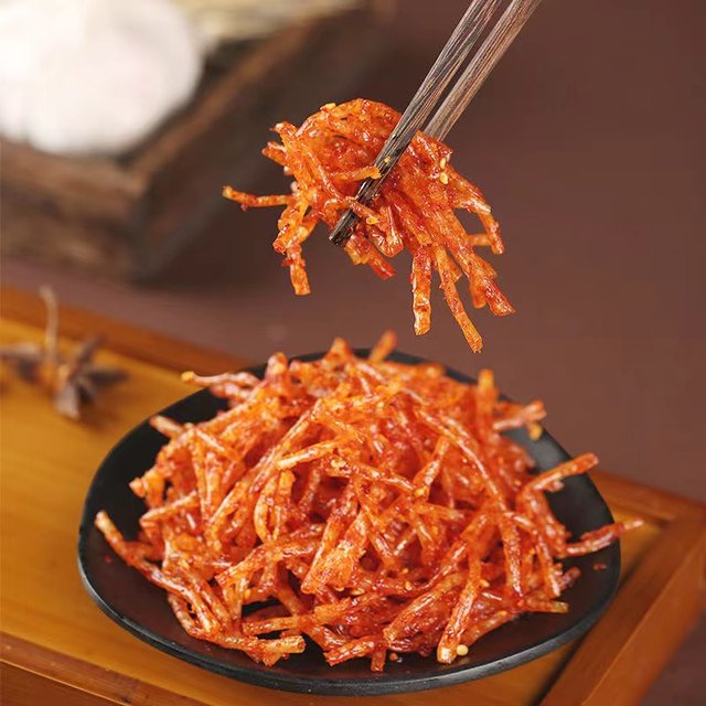 Bawang Silk Spicy Devil Spicy Childhood Nostalgic Food Satisfaction Food 8090 Post-Childhood Memories Snacks
