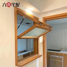 Дерево-алюминиевые окна 木窗定制框架室内窗原木门连窗定做上下左右推拉窗上掀网红折叠窗