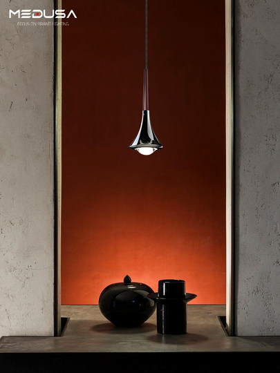 Italienischer LodesRain Schlafzimmer-Nachttisch-Kronleuchter, kleiner Designer-Kronleuchter, nordisch, minimalistisch, kreative Persönlichkeit, Restaurant-Bar