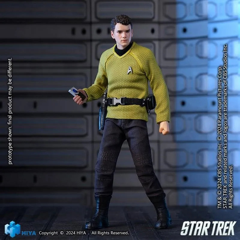 HIYA ESS0271 1/12スケール 2009年版スタートレック チェーホフ アクションフィギュアが、コレクター向けに発売中です。
