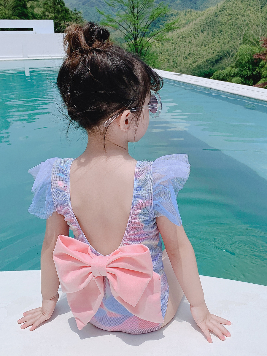 Balacara Clear Goods Children Swimsuit Women Conjoined Small CUHK Skirts Swimsuit Cute Baby Princess Beauty Clear Goods