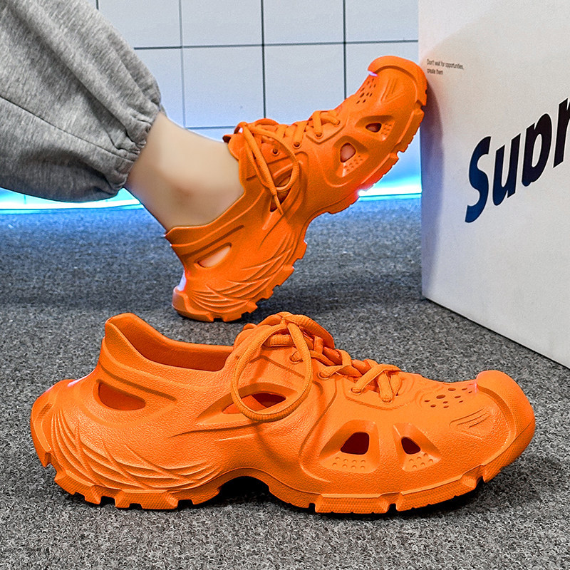 Coconut Hole Shoes Men's Outdoor Sports Slippers Summer Outdoor Non-Slip Youth Wading Beach Sandals