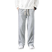 Teen Spring Autumn Style Pants Handsome Qi Fat Boy Junior High School Student Casual Pants Boy Great Boy Spring Clothing Sport Long Pants