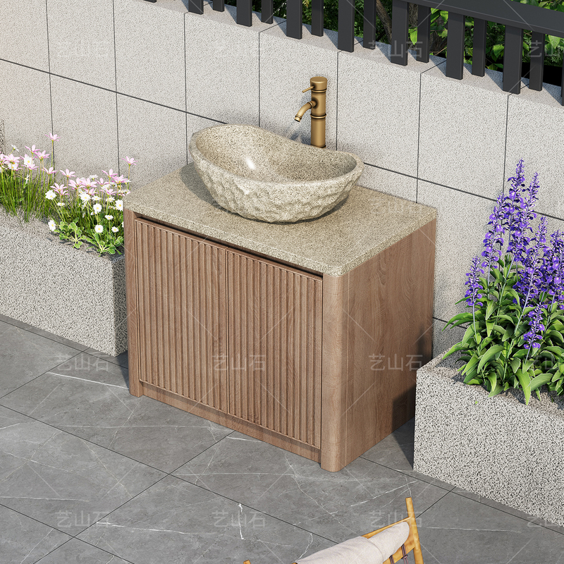 【Installation Included】Stone Integrated Basin Outdoor Garden Washbasin Outdoor Garden Workstation Integrated Storage Cabinet 【Installation Included】Stone Integrated Basin Outdoor Garden Washbasin Outdoor Garden Workstation Integrated Storage Cabinet