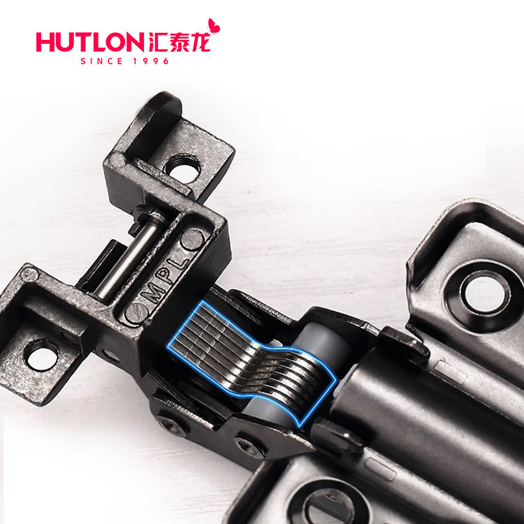 [USD 9.08] Hitalong aluminum frame door dark hinge gun black extremely