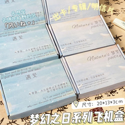Fantasy Series Airplane Style High-Looking Popular High-Value Packaging Box Card Packaging Gift Box