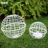 Круглая куриная клетка, ходящая куриная клетка, пластиковая круглая клетка кролика может раскатать живописную зону, чтобы ходить для еды и поднять домой, чтобы поднять куриные клетки