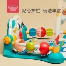 Baby Toy Baby Pedal Piano 0 Fitness Stand 1 Years Newborn 3 Early Education 6 Puzzle Music Bainshi