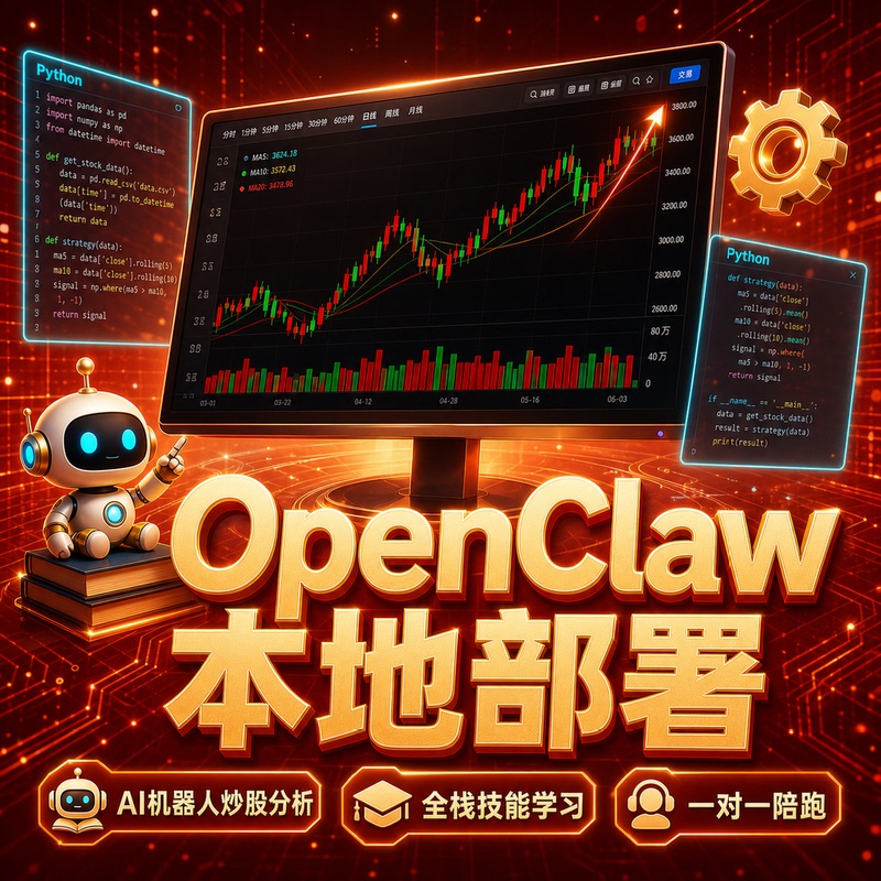 Openclaw Local Deployment to Build Ai Robots for Stock Trading Analysis, Skills Learning, and Lobster-Raising Companionship