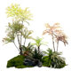 Simulated green plants, Nordic style bionic green plants, Nandina bamboo potted plants, indoor window display, floor-to-ceiling landscaping, decorative green plants