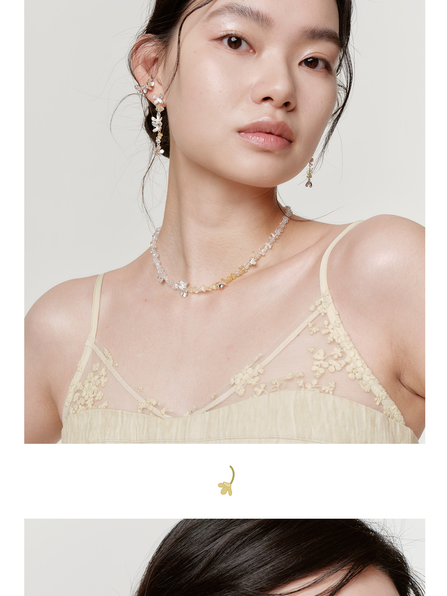 银饰耳饰 zhao acap蜜糖与桂花酒白水晶黄水晶耳坠精致高级感耳饰流苏耳环 银饰耳饰 zhao acap蜜糖与桂花酒白水晶黄水晶耳坠精致高级感耳饰流苏耳环