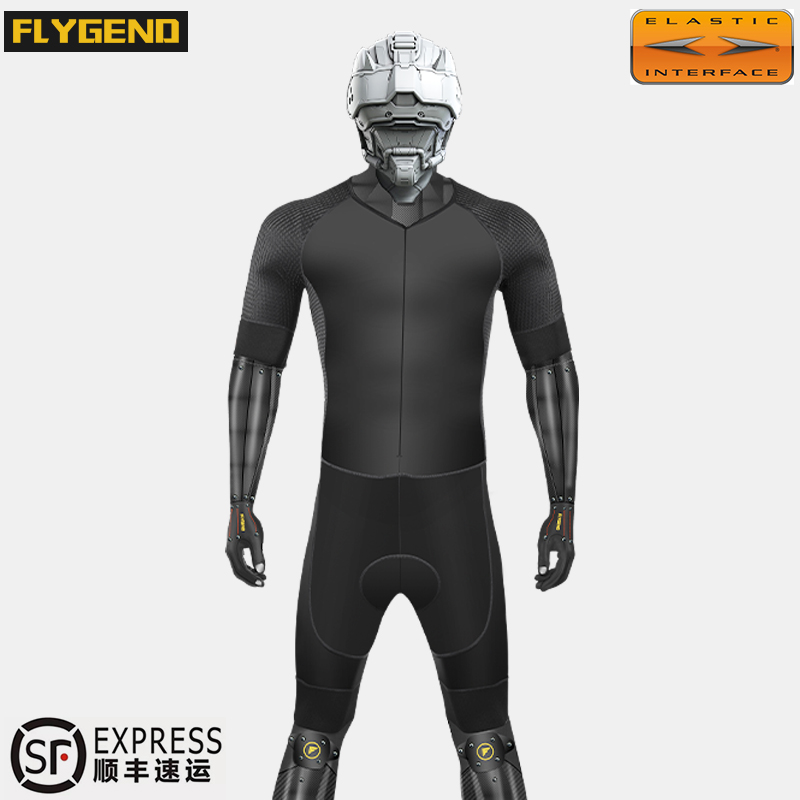 FLYGEND men's short-sleeved jumpsuit bicycle professional competition breathable and comfortable mountain bike cycling clothing