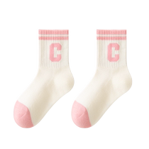 Chaussettes dété en pur coton pour femmes chaussettes mi-mollet en maille désossée de sport polyvalentes tendance pour étudiantes mignonnes filles