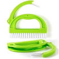 Floor seam brush three-piece set four-piece cleaning brush tank grout brush tile bathtub water gap cleaning