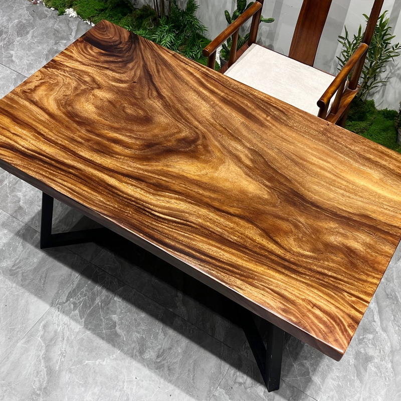 (Length 15m-2m) Walnut Spot Collection South American Solid Wood Large Slab Tea Table Coffee Table Dining Table Logs