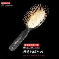 Kristen Senson Christine Handle Comb Cat Dog Pet Beauty Styling Comb Gold Pocket Fashion Handle Comb