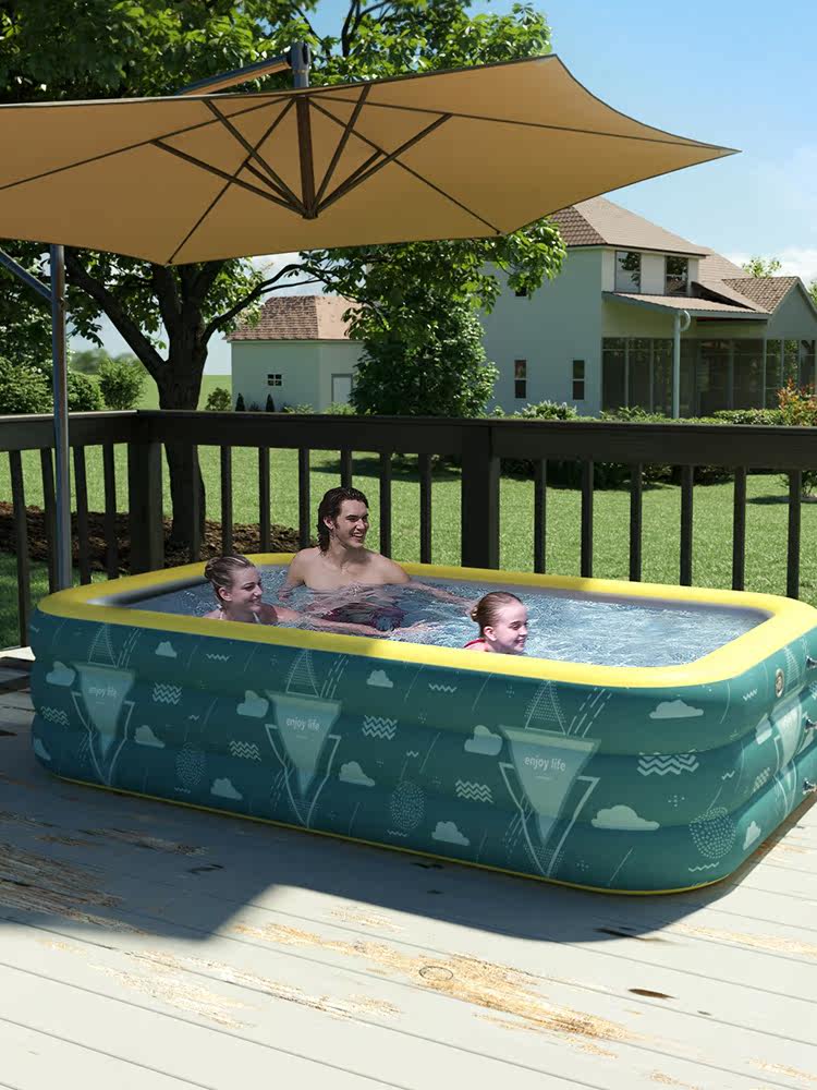 [USD 150.66] Kids Swimming Pool Home Inflatable Thick Baby Swimming ...