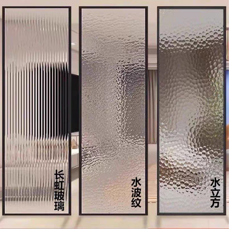 Aluminum Alloy Wrought Iron Stainless Steel Changhong Tempered Glass Screen Bathroom Half-Wall Partition Entryway Living Room Dining Room Divider Aluminum Alloy Wrought Iron Stainless Steel Changhong Tempered Glass Screen Bathroom Half-Wall Partition Entryway Living Room Dining Room Divider