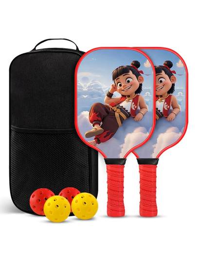 匹克球板拍pickleball碳纤维玻璃纤维学校课程比赛训练拍专业定制