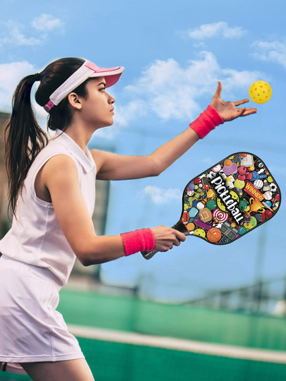 匹克球板拍pickleball碳纤维玻璃纤维学校课程比赛训练拍专业定制