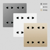 86 -тип темно -загруженного восемь -отверстий панель панели домохозяйственной стены с высоким содержанием мощного пористого питания Два -отверстие четыре -дыры шесть 2 глаз 6