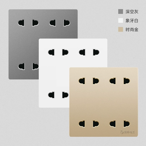 86 -тип темно -загруженного восемь -отверстий панель панели домохозяйственной стены с высоким содержанием мощного пористого питания Два -отверстие четыре -дыры шесть 2 глаз 6