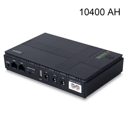 10400 MAH MINI PORTABLE UPS 5 В/9 В/12 В/15/24 В
