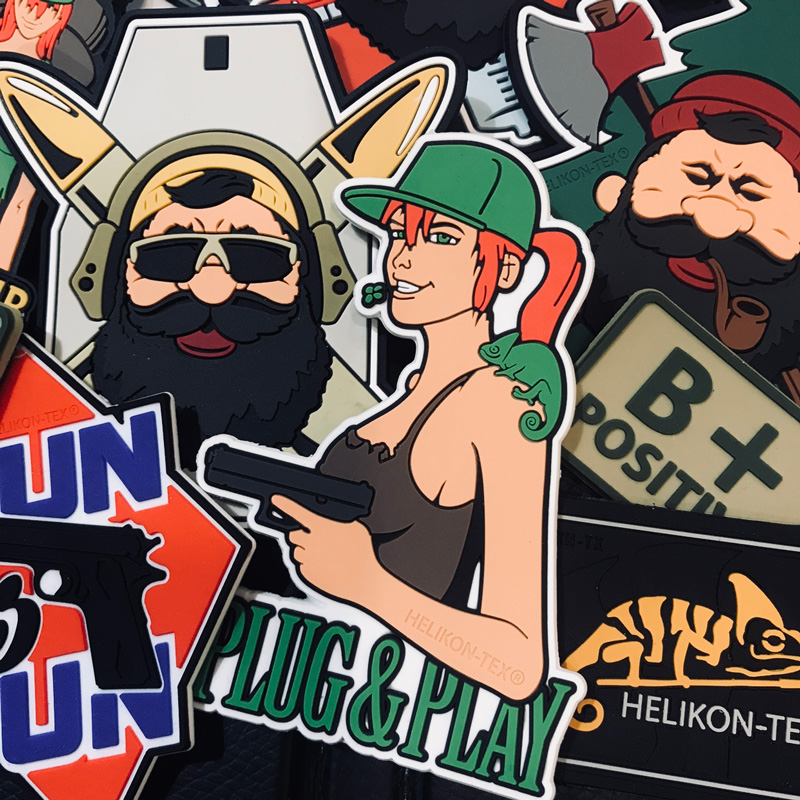 (DA Raid) Helikon Helikon Polish Beauty Veteran Military badge Armband badge