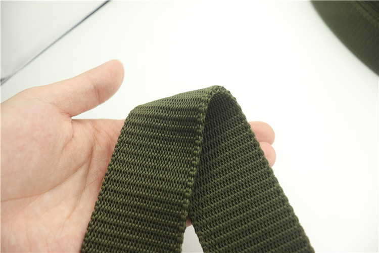 1.5 inch double hook cargo binding belt tensioner retainer step by step tightening rope tensioner army green 3.8cm thick belt