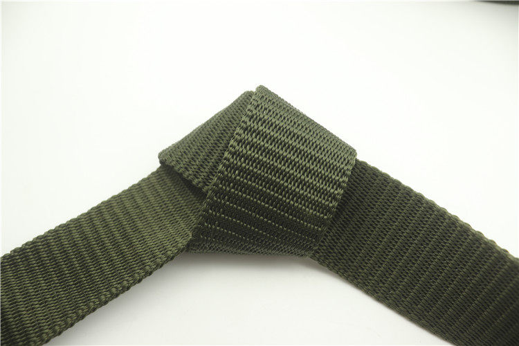 Cargo binding belt 3.8/5cm webbing rope truck thickened wear-resistant brake fixed flat belt rope army green
