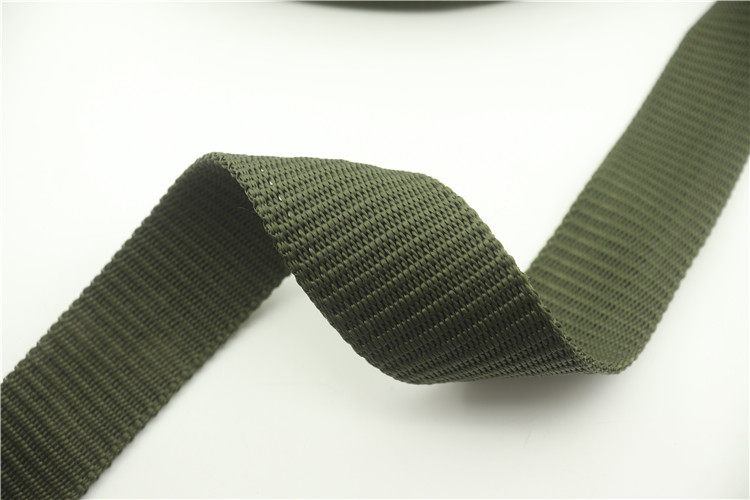 Cargo binding belt 3.8/5cm webbing rope truck thickened wear-resistant brake fixed flat belt rope army green