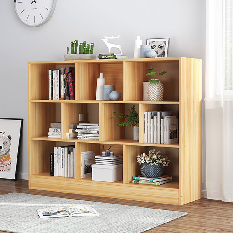 Xinjiang bookshelf landing simple modern home multi-layer student storage shelf living room compartment storage shelf