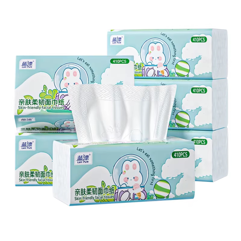 天降到手约3.5元，任选蓝漂大包抽纸