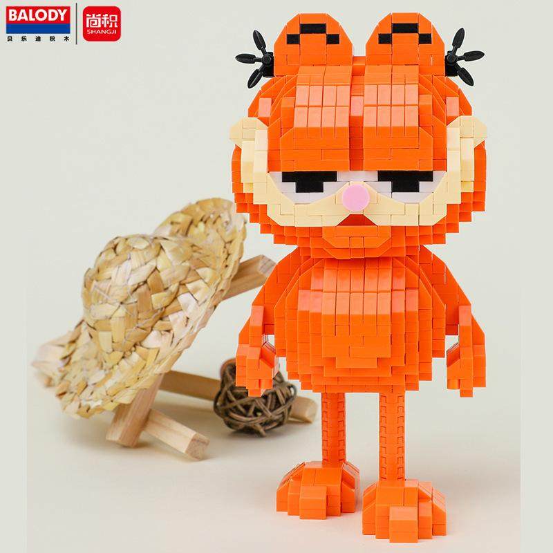 Grain Building Blocks Toys Small assembly Puzzle Girls High Difficulty Cat Microgifts Parquet Series Diamond Gaffi Micro