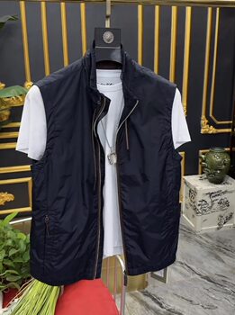 Men's new fall stand collar zipper vest 2026