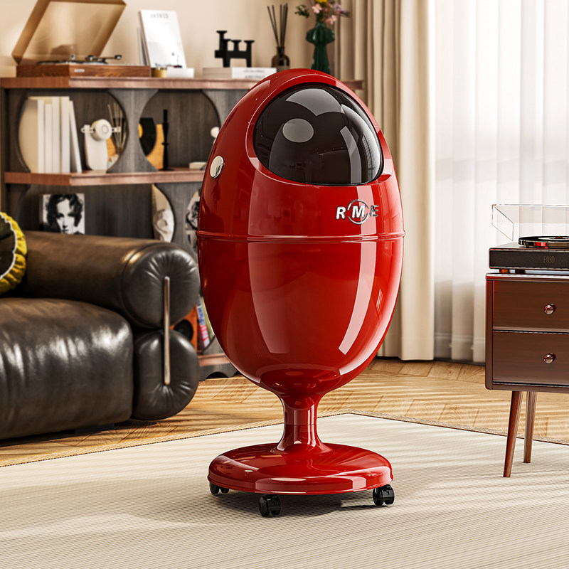 Trash Can for Home Use 2026 New Model, No Need to Bend over for Living Room, Stylish Trash Bin for Bedroom, Kitchen, Bathroom, Mobile Wastebasket
