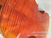 Performance-grade cello good sound quality tiger pattern purely handmade