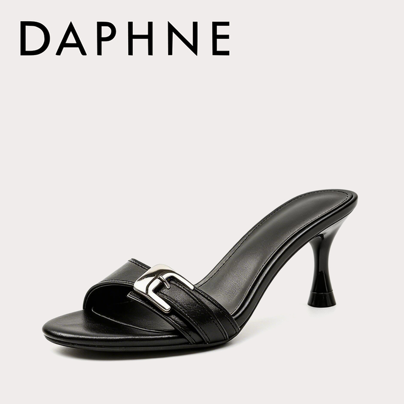 Daphne Elegant Stiletto Strap High Heels for Women 2026 New Style Comfortable Versatile Belt Buckle High Heels