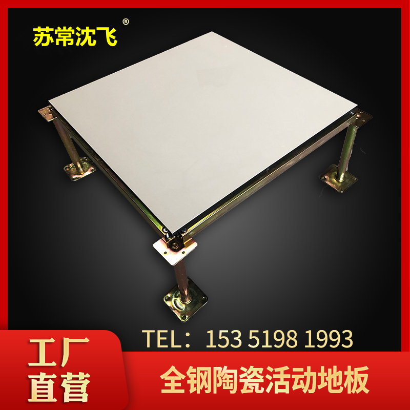 Su Chang Shen Fei all-steel ceramic anti-static floor ivory white raised floor 600*600*40 small orchid - Taobao
