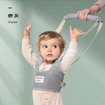 Baby toddler belt anti-fall anti-strangle baby learning to walk traction rope waist protector dual-purpose four seasons