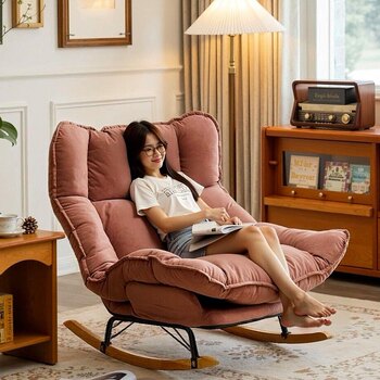 Rocking chair recliner adult lazy sofa